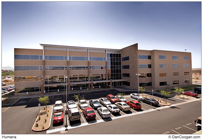 Humana exterior, office building, Phoenix