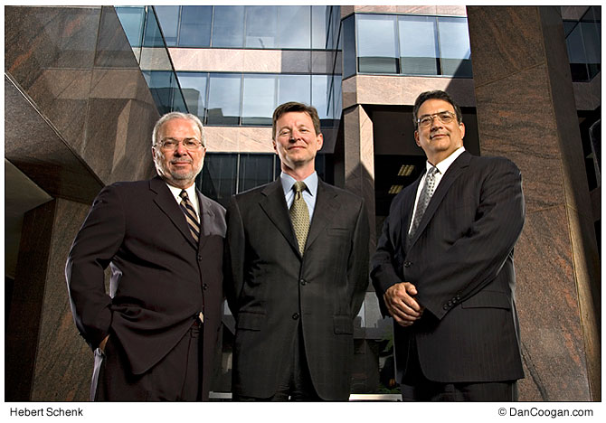 John J. Herbert, Shawn K. Aiken, and Richard M. Gerry of the Phoenix, AZ of the Law firm of Herbert Schenk