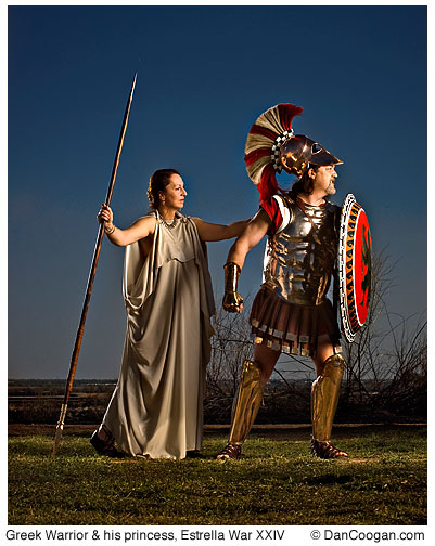 The Greek Warrior and his princess, Estrella War XXIV